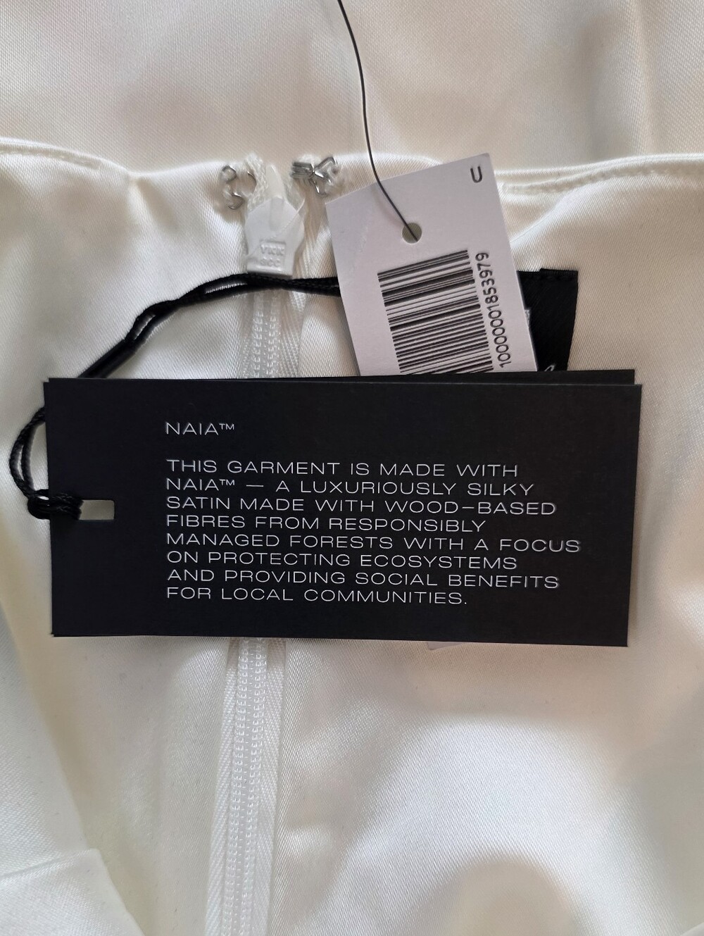 Aritzia TEN New Shimmer Satin Mini Dress Square Neck Dress Party Cocktail Women - Picture 7 of 12